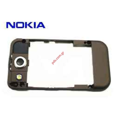 Γνήσιο πίσω πλαίσιο πρόσοψης Nokia 7390 Brown Γνήσιο πίσω πλαίσιο πρόσοψης Nokia 7390 Brown