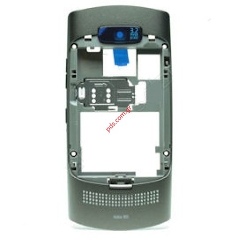 Γνήσιο πίσω πλαίσιο πρόσοψης Nokia Asha 303 Mdf Back B Cover Graphite με εξαρτήματα Γνήσιο πίσω πλαίσιο πρόσοψης Nokia Asha 303 Mdf Back B Cover Graphite με εξαρτήματα