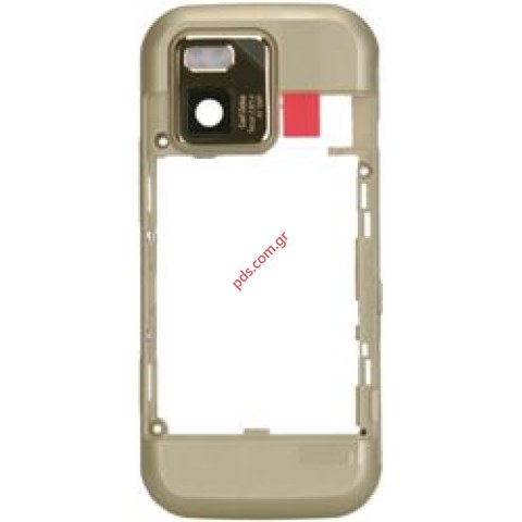 Γνήσιο πίσω πλαίσιο πρόσοψης Nokia N97 Mini B Cover με εξαρτήματα Gold Γνήσιο πίσω πλαίσιο πρόσοψης Nokia N97 Mini B Cover με εξαρτήματα Gold