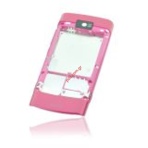 Γνήσιο πίσω πλαίσιο πρόσοψης Nokia X3-02 Pink Γνήσιο πίσω πλαίσιο πρόσοψης Nokia X3-02 Pink