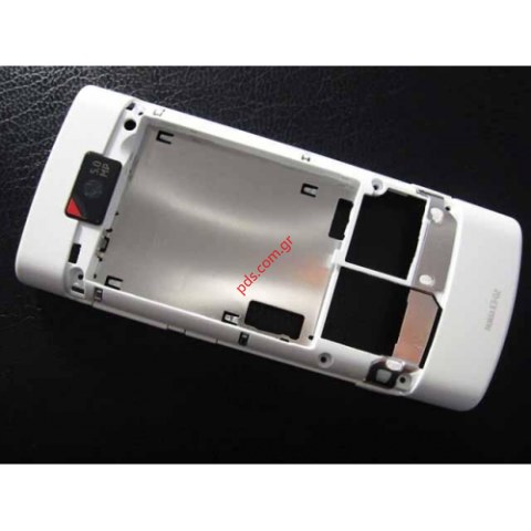 Γνήσιο πίσω πλαίσιο πρόσοψης Nokia X3-02 White