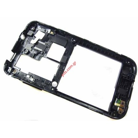 Γνήσιο πίσω πλαίσιο πρόσοψης Samsung i9000 Galaxy S σε μαύρο χρώμα