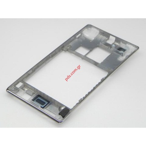 Original housing Sony Xperia J ST26i back rear cover Silver