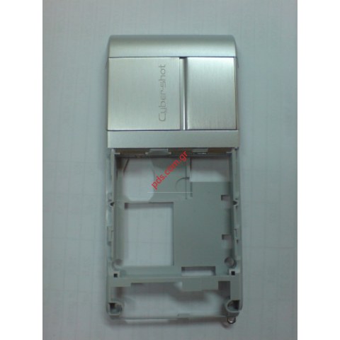 Γνήσιο πίσω πλαίσιο πρόσοψης SonyEricsson C905 Silver σε ασημί χρώμα