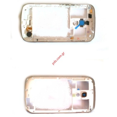 Γνήσιο πίσω πλαίσιο Samsung S7582 Galaxy Trend Plus Dual Black για το μαύρο χρώμα