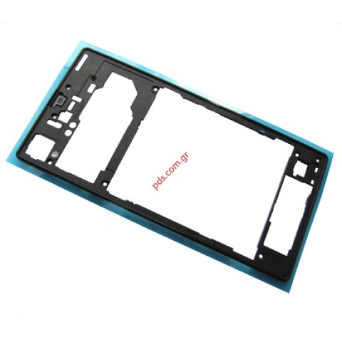 Γνήσιο πίσω πλαίσιο Sony Xperia Z1 L39H Black σε μαύρο χρώμα Γνήσιο πίσω πλαίσιο Sony Xperia Z1 L39H Black σε μαύρο χρώμα