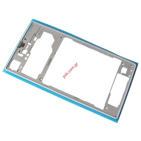 Γνήσιο πίσω πλαίσιο Sony Xperia Z1 L39H White σε λευκό χρώμα Γνήσιο πίσω πλαίσιο Sony Xperia Z1 L39H White σε λευκό χρώμα