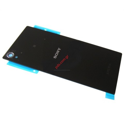 Γνήσιο πίσω τζάμι  Sony Xperia Z1 Window Back RoW Black C6902, C6903, C6906 σε μαύρο χρώμα