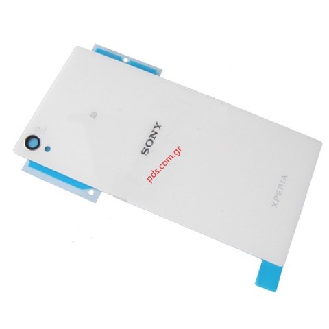 Γνήσιο πίσω τζάμι  Sony Xperia Z1 Window White RoW Black C6902, C6903, C6906 σε λευκό χρώμα Γνήσιο πίσω τζάμι  Sony Xperia Z1 Window White RoW Black C6902, C6903, C6906 σε λευκό χρώμα