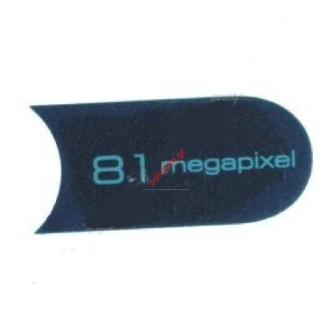 Γνήσιο πλαινό αυτοκόλητο SonyEricsson C905 Label 8MPXL Camera Black