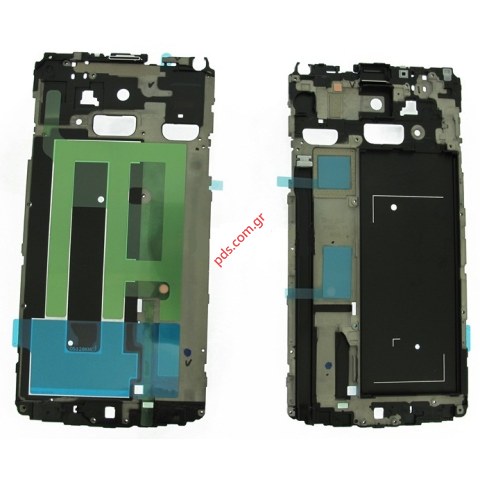 Γνήσιο πλαίσιο οθόνης LCD Black Samsung Galaxy Note 4  SM-N910F Display Bracket Frame σε μαύρο χρώμα Γνήσιο πλαίσιο οθόνης LCD Black Samsung Galaxy Note 4  SM-N910F Display Bracket Frame σε μαύρο χρώμα