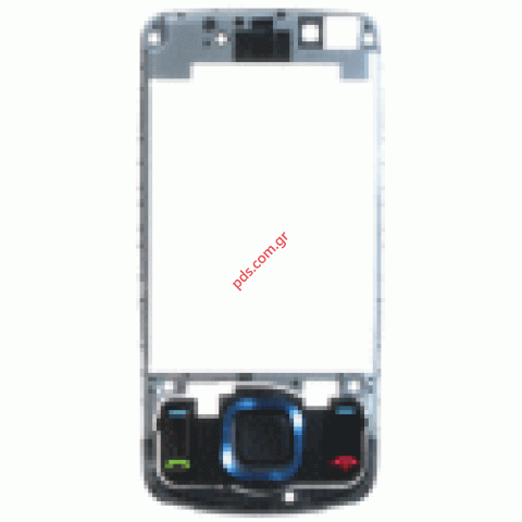 Γνήσιο πλαίσιο πρόσοψης Nokia 6600 slide (A COVER) περιλαμβάνει το μεγάφωνο ear speaker σε μαύρο χρώμα Γνήσιο πλαίσιο πρόσοψης Nokia 6600 slide (A COVER) περιλαμβάνει το μεγάφωνο ear speaker σε μαύρο χρώμα