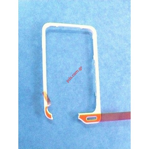 Original deco belt housing cover white for Sony Xperia ST17i Active