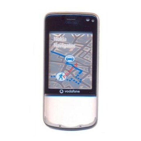 Γνήσιο πρόσοψη Nokia 6210Navigator Black Vodafone σε μαύρο χρώμα