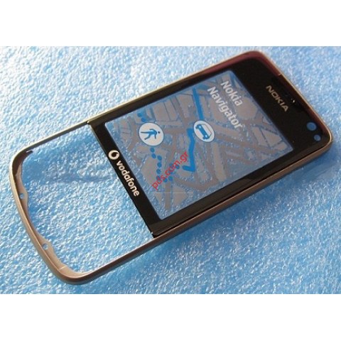 Γνήσιο πρόσοψη Nokia 6210Navigator Black Vodafone σε μαύρο χρώμα Γνήσιο πρόσοψη Nokia 6210Navigator Black Vodafone σε μαύρο χρώμα