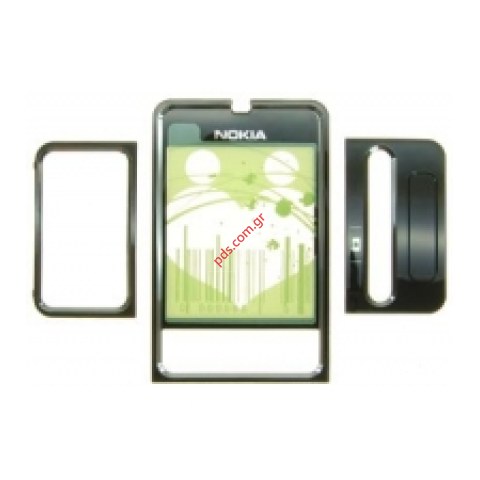 Γνήσιο σετ προσόψεων για το  Nokia 3250 μαύρο Γνήσιο σετ προσόψεων για το  Nokia 3250 μαύρο