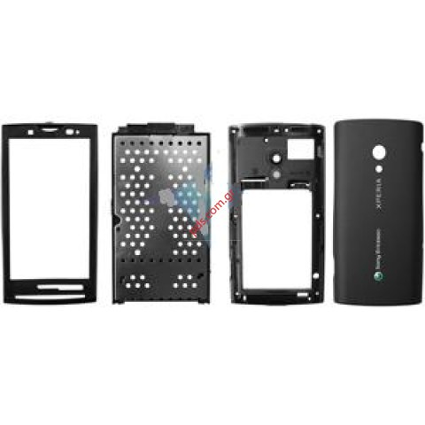 Γνήσιο σετ πρόσοψης Sony Ericsson Xperia X10 black