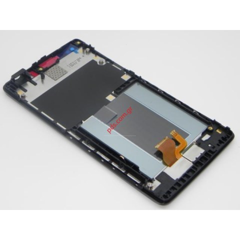 Γνήσιο σετ πρόσοψης Sony Xperia T LT30a με το τζάμι και την αφή σε μαύρο χρώμα (Black)