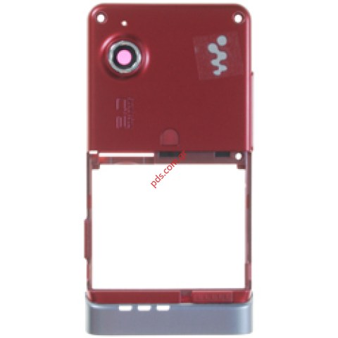 Γνήσιo SonyEricsson W910i πίσω πλαίσιο σε κόκκινο χρώμα Γνήσιo SonyEricsson W910i πίσω πλαίσιο σε κόκκινο χρώμα