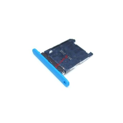Γνήσιο θυρίδα SIM Card Tray Nokia Lumia 720 Cyan Blue