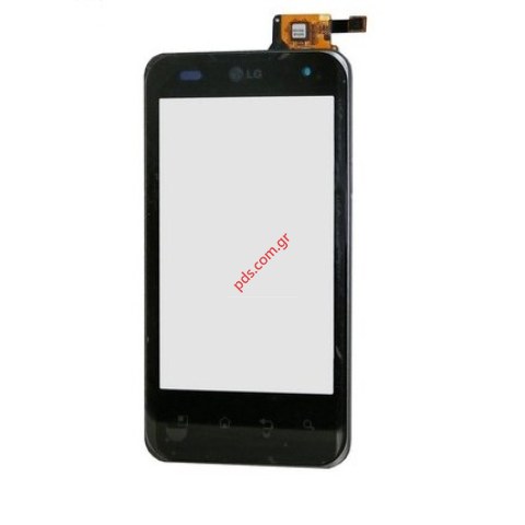 Γνήσιο τζαμάκι με την οθόνη αφής LG Optimus 2x P990 (Touch Digitazer Black).