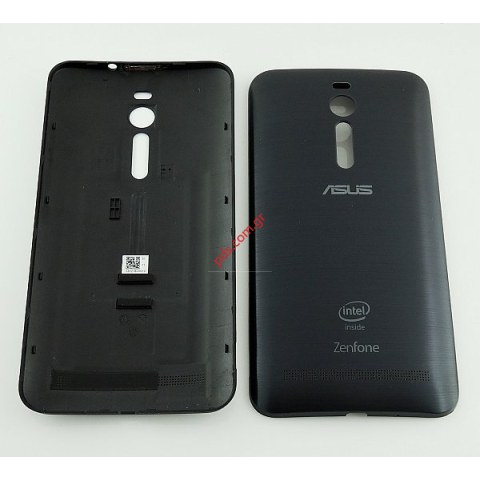Καπάκι μπαταρίας Asus Zenfone 2 (5.0 INCH) Black σε μαύρο χρώμα με τα πλαινά πλήκτρα 