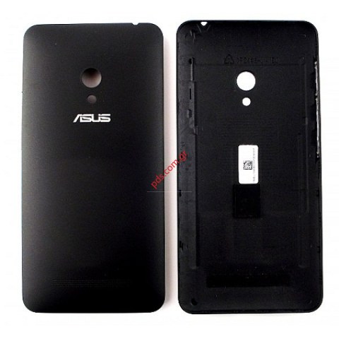 Καπάκι μπαταρίας Asus Zenfone 5 Black σε μαύρο χρώμα με τα πλαινά πλήκτρα 