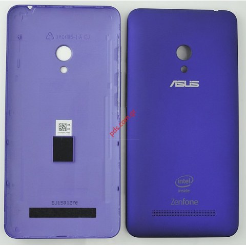 Καπάκι μπαταρίας Asus Zenfone 5 Purple σε μωβ χρώμα με τα πλαινά πλήκτρα 