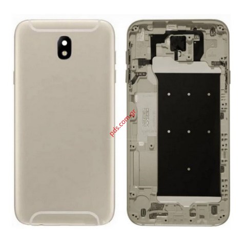 Καπάκι μπαταρίας Gold Samsung J730F Galaxy J7 Duos (2017) σε χρυσό χρώμα.