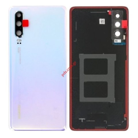 Καπάκι μπαταρίας Huawei P30 (ELE-L29) OEM White Breathing Crystal σε λευκό χρώμα με εξαρτήματα (W/PARTS) Καπάκι μπαταρίας Huawei P30 (ELE-L29) OEM White Breathing Crystal σε λευκό χρώμα με εξαρτήματα (W/PARTS)