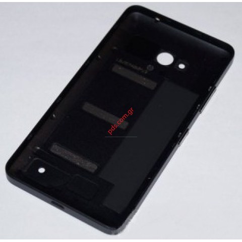 Καπάκι μπαταρίας Microsoft Lumia 640 Black σε μαύρο χρώμα