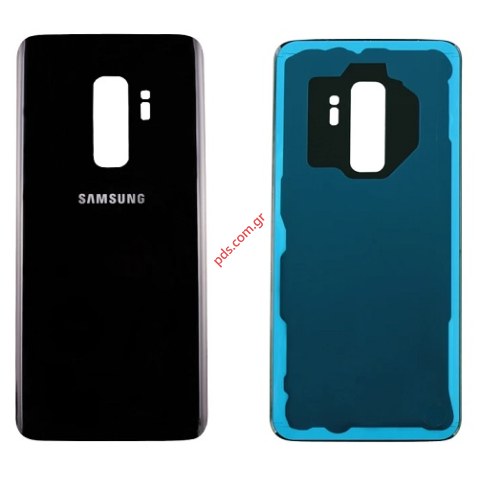 Καπάκι μπαταρίας (OEM) Black Samsung G965F Galaxy S9 Plus, Galaxy S9+ σε μαύρο χρώμα (EMPTY)