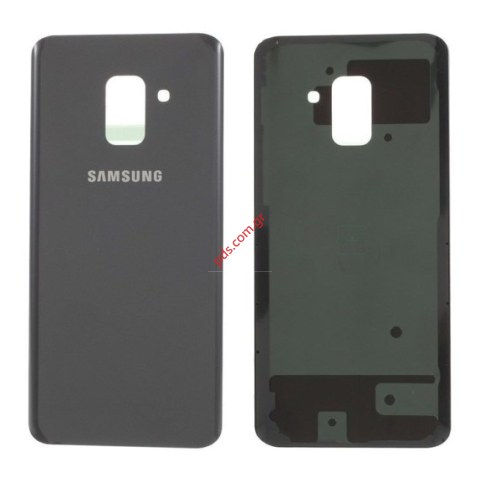 Καπάκι μπαταρίας (OEM) Black Samsung Galaxy A8 2018 SM-A530F σε μαύρο χρώμα (ΧΩΡΙΣ ΕΞΑΡΤΗΜΑΤΑ)