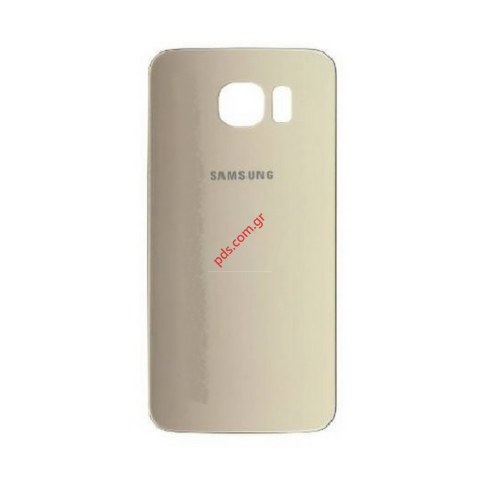 Καπάκι μπαταρίας (OEM) Gold Samsung Galaxy S6 Edge G925F σε χρυσό χρώμα Καπάκι μπαταρίας (OEM) Gold Samsung Galaxy S6 Edge G925F σε χρυσό χρώμα