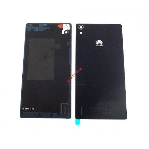 Καπάκι μπαταρίας (OEM) Huawei Ascend P7 Black σε μαύρο χρώμα Καπάκι μπαταρίας (OEM) Huawei Ascend P7 Black σε μαύρο χρώμα