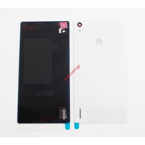 Καπάκι μπαταρίας (OEM) Huawei Ascend P7 L10 White σε λευκό χρώμα Καπάκι μπαταρίας (OEM) Huawei Ascend P7 L10 White σε λευκό χρώμα