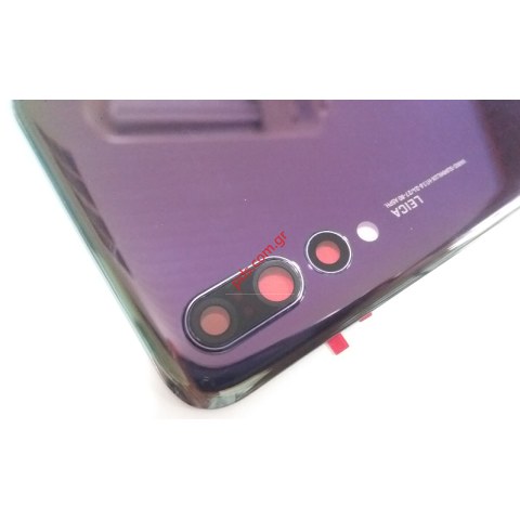 Καπάκι μπαταρίας OEM Huawei P20 Pro (CLT-L29) Twilight Blue σε μπλέ χρώμα (ΠΕΡΙΛΑΜΒΑΝΕΙ ΕΞΑΡΤΗΜΑΤΑ)