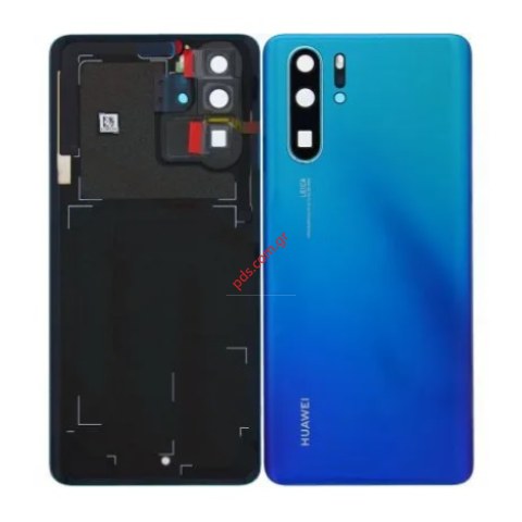 Καπάκι μπαταρίας OEM Huawei P30 Pro (VOG-L29) Aurora Blue 2019 σε μπλέ χρώμα με εξαρτήματα 