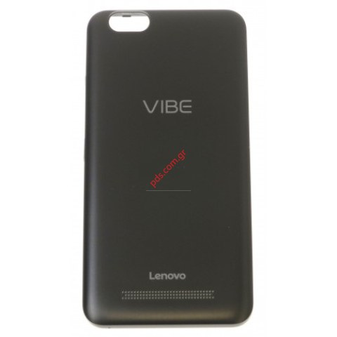 Καπάκι μπαταρίας (OEM) Lenovo A2020 Vibe C Black σε μαύρο χρώμα