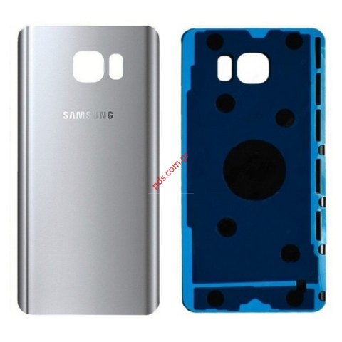 Kαπάκι μπαταρίας (OEM) Samsung Galaxy Note 5 SM-N920F Silver σε ασημί χρώμα Kαπάκι μπαταρίας (OEM) Samsung Galaxy Note 5 SM-N920F Silver σε ασημί χρώμα
