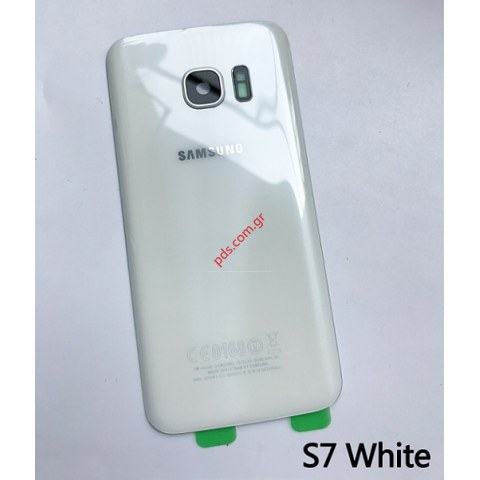 Καπάκι μπαταρίας (OEM) Samsung Galaxy S7 EDGE SM-G935F σε λευκό χρώμα. Καπάκι μπαταρίας (OEM) Samsung Galaxy S7 EDGE SM-G935F σε λευκό χρώμα.