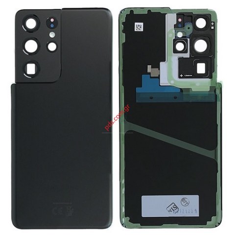 Καπάκι μπαταρίας Samsung G998B Galaxy S21 ULTRA 5G Phantom Black OEM AAA σε μαύρο χρώμα Bulk Καπάκι μπαταρίας Samsung G998B Galaxy S21 ULTRA 5G Phantom Black OEM AAA σε μαύρο χρώμα Bulk