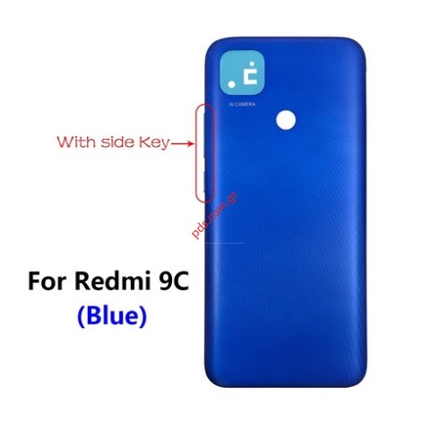 Καπάκι μπαταρίας Xiaomi Redmi 9C (M2006C3MG ) Blue σε μπλέ χρώμα OEM Bulk Καπάκι μπαταρίας Xiaomi Redmi 9C (M2006C3MG ) Blue σε μπλέ χρώμα OEM Bulk