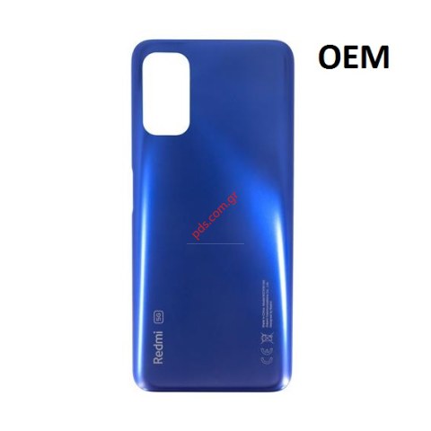 Καπάκι μπαταρίας Xiaomi Redmi Note 10 5G Blue OEM σε μπλέ χρώμα  Καπάκι μπαταρίας Xiaomi Redmi Note 10 5G Blue OEM σε μπλέ χρώμα