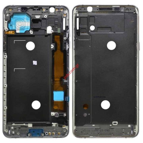 Μεσαίο πλαίσιο LCD Samsung SM-J710FN Galaxy J7 (2016) Black Bracket Display Frame για το μαύρο χρώμα (EOL)