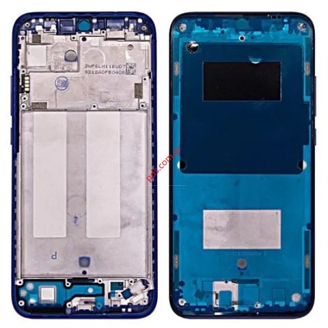 Μεσαίο πλαίσιο πρόσοψης Xiaomi Redmi 7 Blue μπλέ χρώμα με εξαρτήματα bulk Μεσαίο πλαίσιο πρόσοψης Xiaomi Redmi 7 Blue μπλέ χρώμα με εξαρτήματα bulk