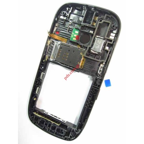 Original housing Nokia C7-00 Middlecover Black whith parts