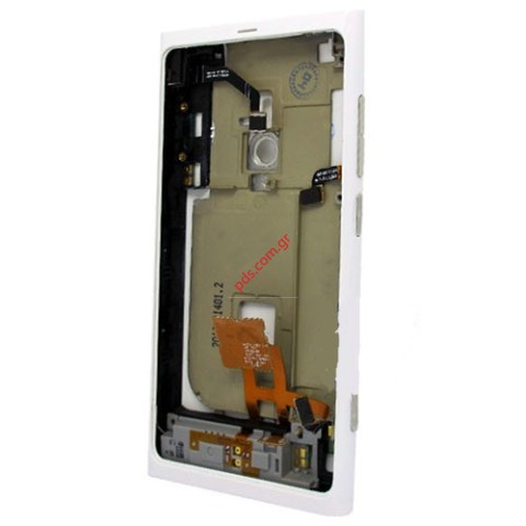 Πίσω καπάκι (COPY) Nokia Lumia 800 White σε λευκό χρώμα.