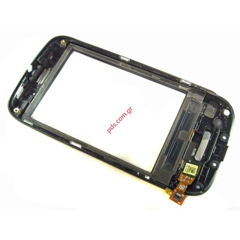 Πρόσοψη με τζάμι αφής (OEM) Huawei U8510 IDEOS X3 Black digitazer touch panel