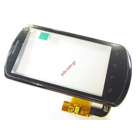 Πρόσοψη (OEM) Huawei IDEOS X5 U8800 Black με το εξωτερικό τζάμι το πάνελ αφής Digitizer Touch Panel Πρόσοψη (OEM) Huawei IDEOS X5 U8800 Black με το εξωτερικό τζάμι το πάνελ αφής Digitizer Touch Panel